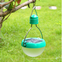 Portable 7LED Solar Camping Luz solar de emergencia de suspensión de la lámpara